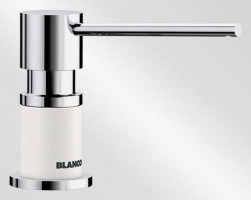 BLANCO 525814 Distributeur savon Lato Silgranit blanc/chrome
