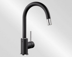 BLANCO 526146 Robinet Mida-S Silgranit-look noir