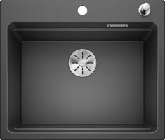 BLANCO 525889 évier Etagon 6 InFino avec excentrique Silgranit PuraDur noir BLANCO 525889 évier Etagon 6 InFino avec excentrique Silgranit PuraDur noir