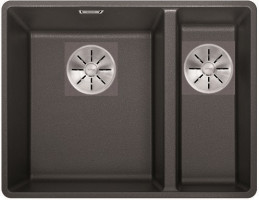 BLANCO 525984 Évier Subline 340/160-F InFino manu manual Silgranit noir BLANCO 525984 Évier Subline 340/160-F InFino manu manual Silgranit noir