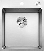 BLANCO 525244 Évier Andano 400-IF/A InFino PushControl inox satinée brillante