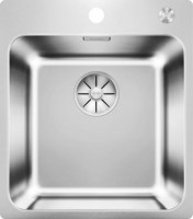 BLANCO 526119 évier Solis 400 IF/A InFino avec PushControl inox brossé