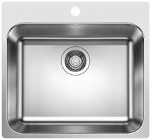 BLANCO 526354 évier Supra 500-IF/A R12 sans excentreur inox brossé