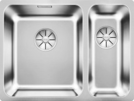 BLANCO 526129 Evier Solis 340/180 U InFino sans excentrique inox brossé
