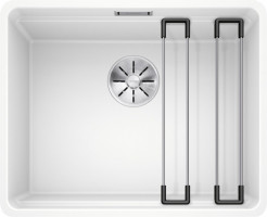 BLANCO 526346 évier Etagon 500-F InFino sans excentrique Silgranit blanc BLANCO 526346 évier Etagon 500-F InFino sans excentrique Silgranit blanc