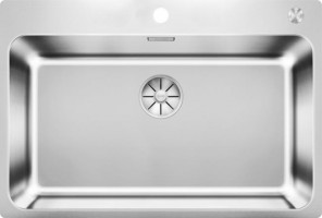 BLANCO 526127 Évier Solis 700 IF/A InFino avec PushControl inox brossé