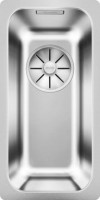 BLANCO 526113 Évier Solis 180 U InFino sans excentrique inox brossé