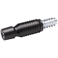 IF PAD tourillon de fixation 8mm/30+11mm noir