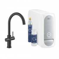 GROHE 31455KS1 Blue Home kit de démarrage C-bec velvet black - noir