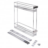K-StrongWire basket 150 mm, ball bearings slide with damping- REDUCED QUALITY