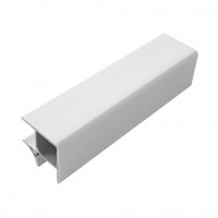Plinthe int./ext. angle 90° S150/i/02L Blanc brillant 150mm
