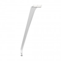 MILADESIGN ET N42026 pied de table chanfré blanc 420mm