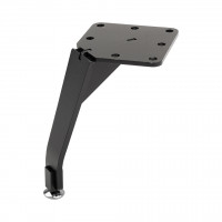MILADESIGN ET N13026 pied de meuble chanfreiné Etéro anthracite