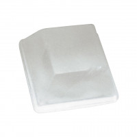 IF amortisseur de porte auto-adhésif 12,5x12,5x5,8mm (40 pcs)