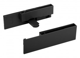 StrongMax 16/18 supports pour front verre, tiroir intérieur H121, noir
