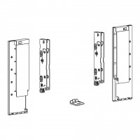 HETTICH 9257659 AvanTech YOU connexions tiroirs intérieurs 187, verre/verre, ant