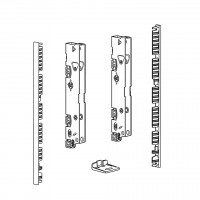 HETTICH 9257623 AvanTech YOU connecteurs tiroirs intérieurs 187, verre/face, arg