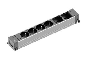 BACHMANN 916.1110 unité a tiroirs 4x 230V + 2x module libre