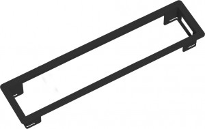 BACHMANN 915.006 cadre Power Frame, 6x, noir RAL9005