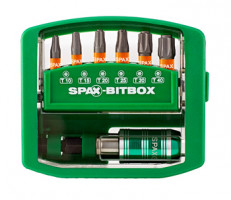 SPAX Bit check jeu de meches avec support magnétique