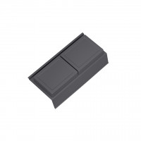 GOLLINUCCI Organisateur de salle de bain avec accessoires 270mm 122x242x69mm ant