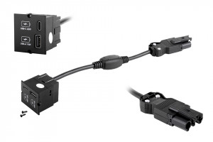 BACHMANN 917.227 module chargeur USB A+C
