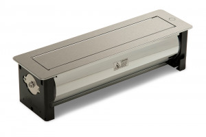 VersaTurn prise électrique 4x 230V française, surface inox