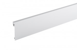 StrongMax 16/18 profil avant 1100mm, tiroir intérieur, verre, blanc