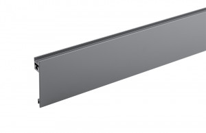 StrongMax 16/18 profil frontal 1100mm, tiroir int., verre, gris