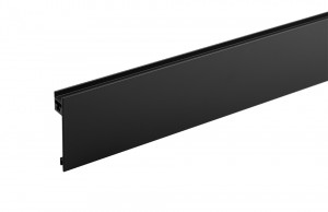 StrongMax 16/18 profil frontal 1100mm, tiroir intérieur, verre, noir