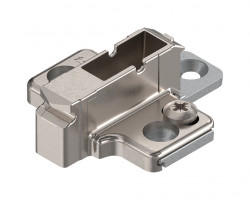 BLUM 175H9190 rondelle de montage, croisée, vis euro, 17,5mm, Zn