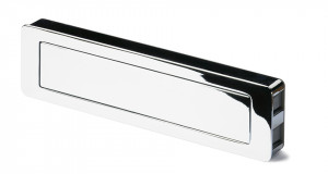 HETTICH 9086688 Poignée TOUCH-IN carrée 181/172 mm chrom brillant