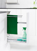 KES 233465 panier latéral et support essuie-mains, 150mm, Arena Style, chrome