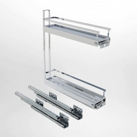 KES 233461 panier latéral 150mm 90° 3D Arena Style droit chrom