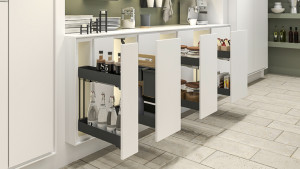 KES 002140 K-Line, panier latéral, 150mm, 90° 3D, anthracite