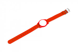 LEHMANN Bracelet nylon (montre) avec puce pour serrures RFID Mifare® lock rouge