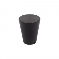 TULIP Bouton Conic noir mat