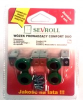 SEVROLL 10203 Comfort chariot supérieur 18mm - 2 pcs
