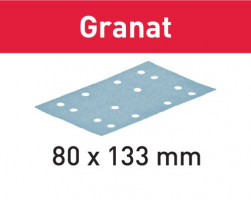 FESTOOL 497126 Abrasive sheet STF 80x133 P400 GR/100 Granat