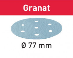 FESTOOL 497413 Abrasive sheet STF D77/6 P500 GR/50 Granat FESTOOL 497413 Abrasive sheet STF D77/6 P500 GR/50 Granat