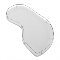 VIBO Fly Moon Classic étagere 450mm chrome/blanc droite