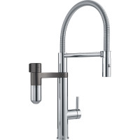 FRANKE Robinet Vital Tap douche/débit chrome/gun metal FRANKE Robinet Vital Tap douche/débit chrome/gun metal