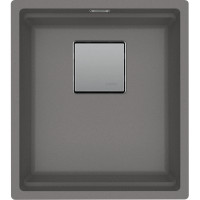 FRANKE évier KNG 110-37 410x460mm pierre grise