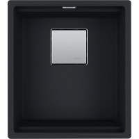 FRANKE évier KNG 110-37 410x460mm noir mat