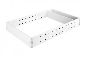 K-StrongMax buffet, basic ensemble, 276/500mm, without bowls, blanc