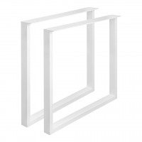 STRONG pietement de table linéaire 710x780 blanc