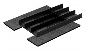 KES 009201 LiniQ buffet ensemble 260-460x472mm noir