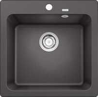 BLANCO 526580 évier Naya 5 sans excentrique Silgranit gris roche