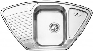 BLANCO 526338 évier Tipo 9E avec excentrique inox naturel brillant