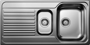 BLANCO 526620 évier Tipo II 6 S sans excentrique inox naturel brillant